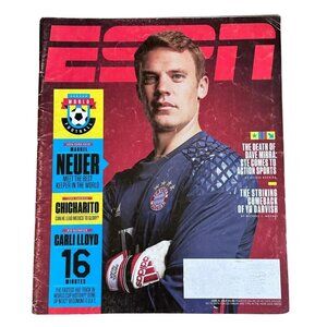 ESPN June 6 2016 Manuel Neuer World Football Carli Lloyd